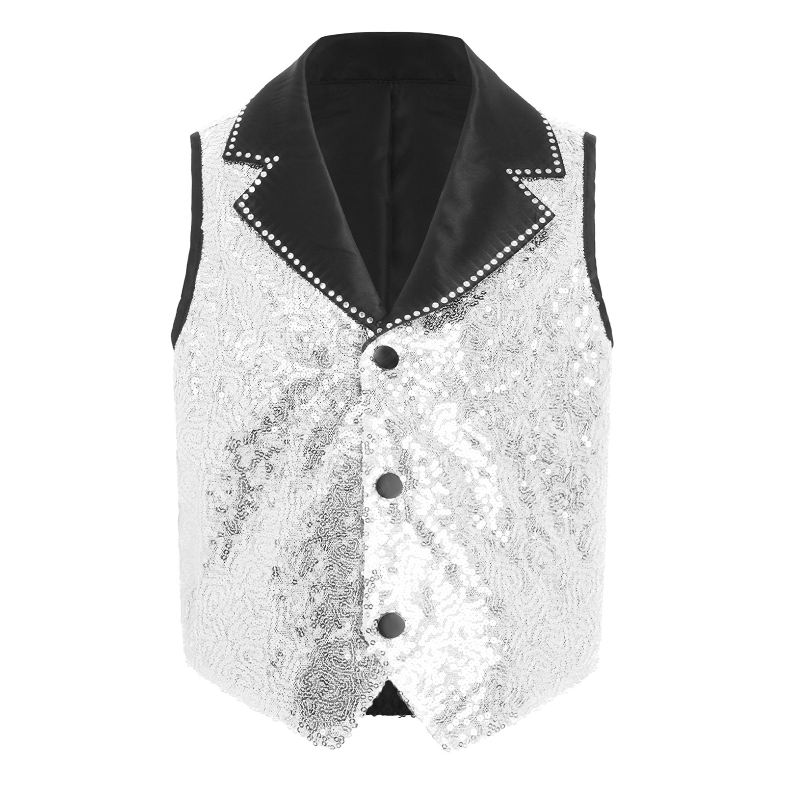 Boys Girls Vest Shiny Sequin S - Formal Vest Waistcoat incelemesi ve fiyatı