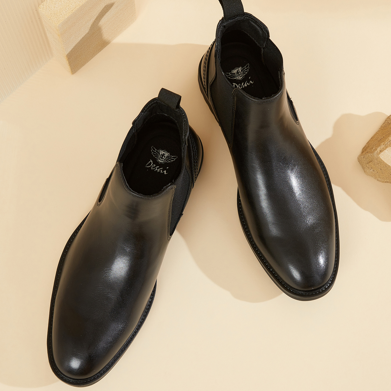 Men Leather Chelsea Boots Slip - Men'S Formal Style incelemesi ve fiyatı