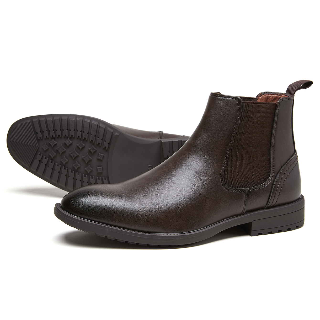 Men Leather Chelsea Boots Slip - Men'S Formal Style incelemesi ve fiyatı