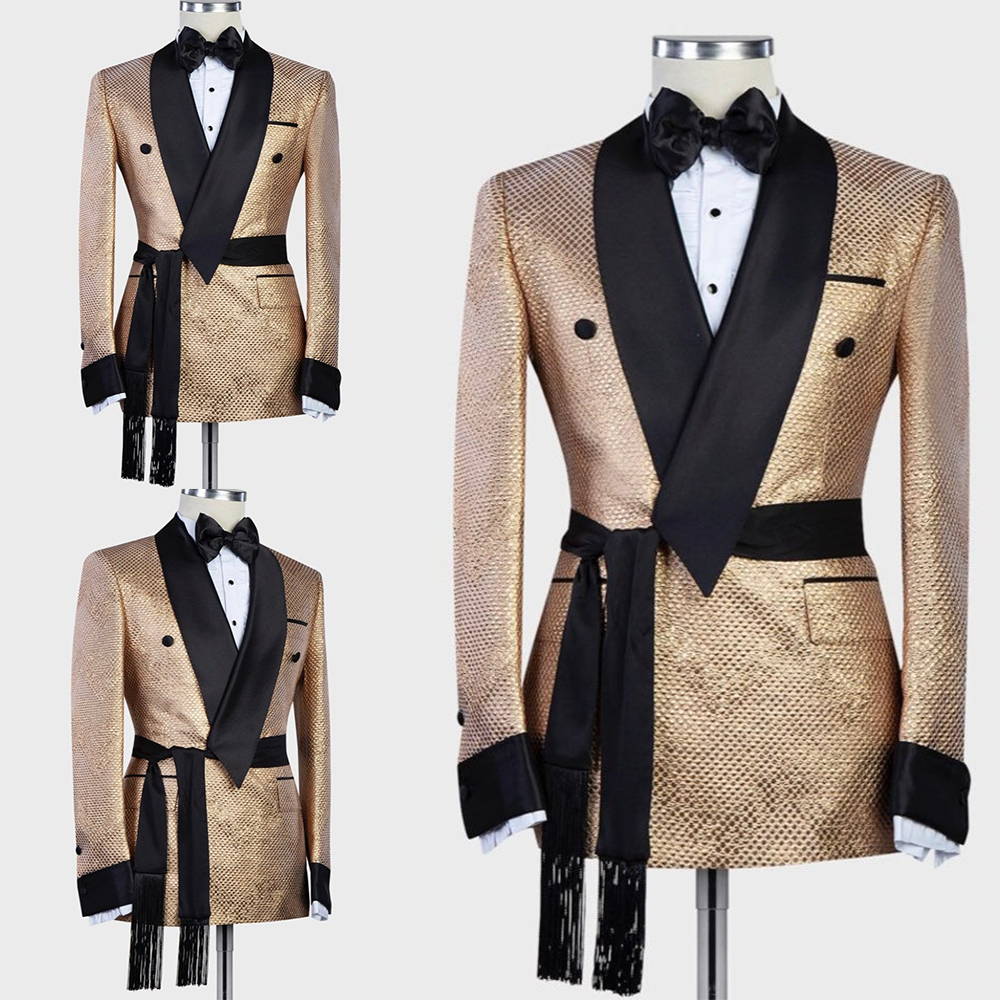 Arabic Luxury Gold Mens Weddin - Arabic Formal Wear Men incelemesi ve fiyatı