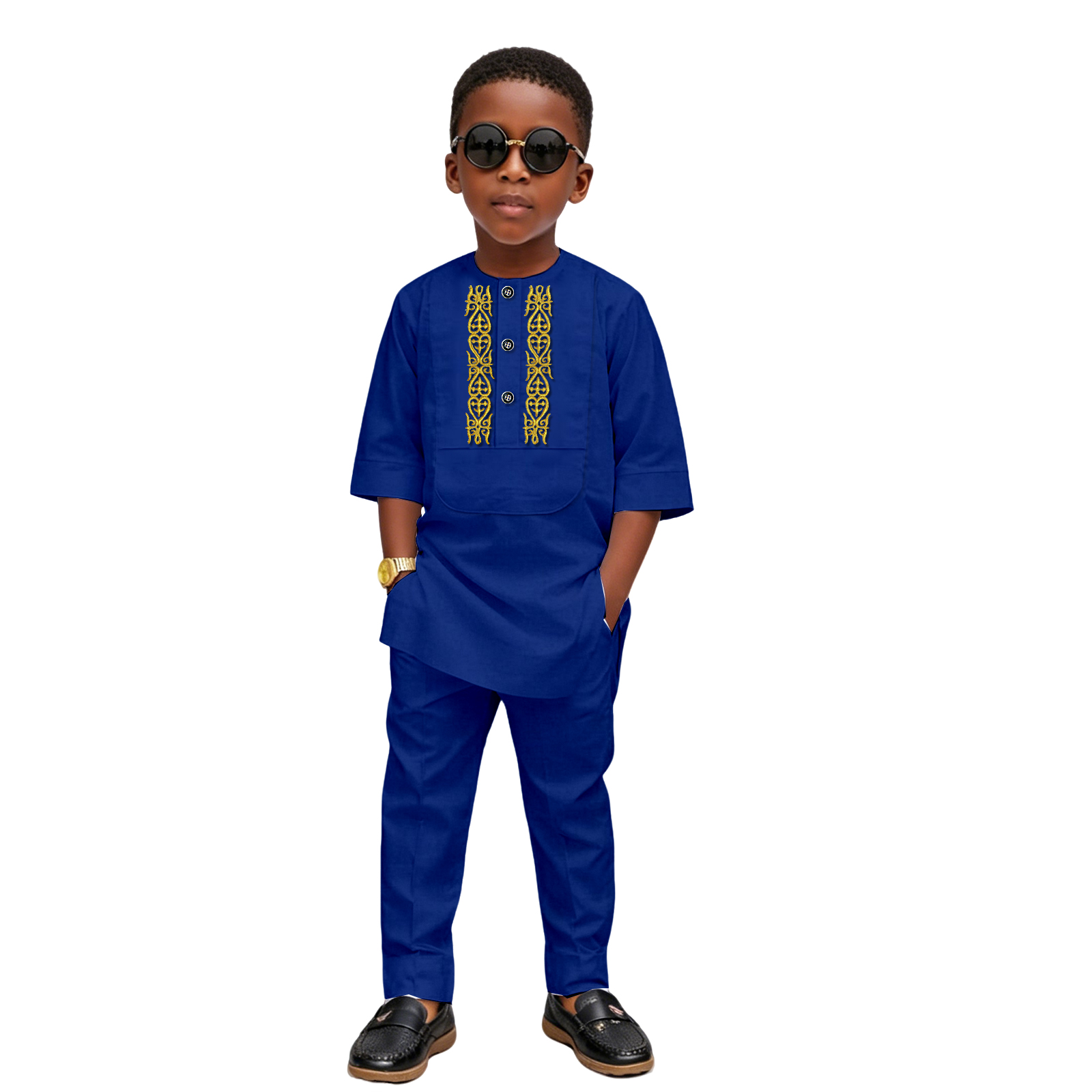 Boys African Dashiki 2-Piece O - Men Formal Wear Photoshoot incelemesi ve fiyatı