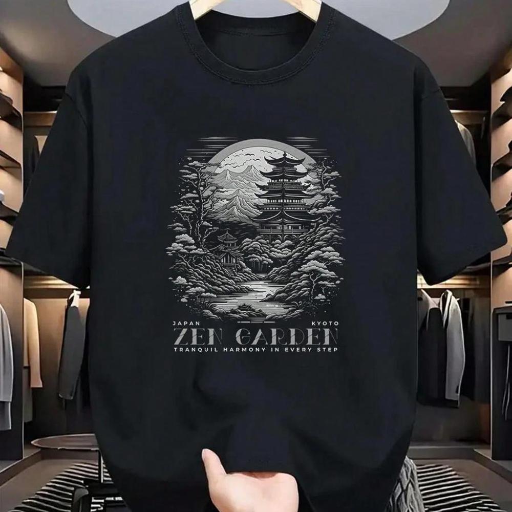 Men S Graphic T-Shirt - Minima - Men Formal Wear All Black incelemesi ve fiyatı