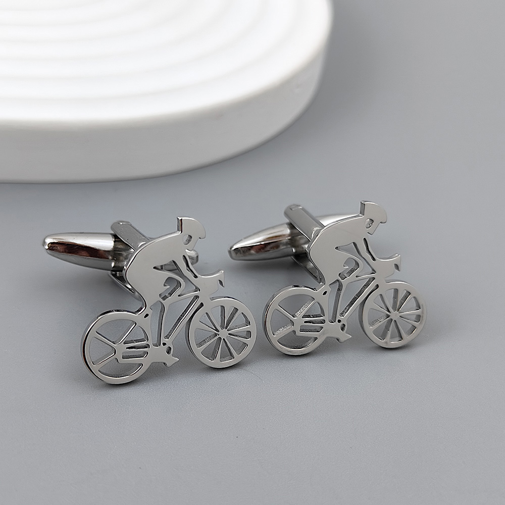 Bicycle racer gold-plated cuff - Men'S Formal Wear Ties incelemesi ve fiyatı