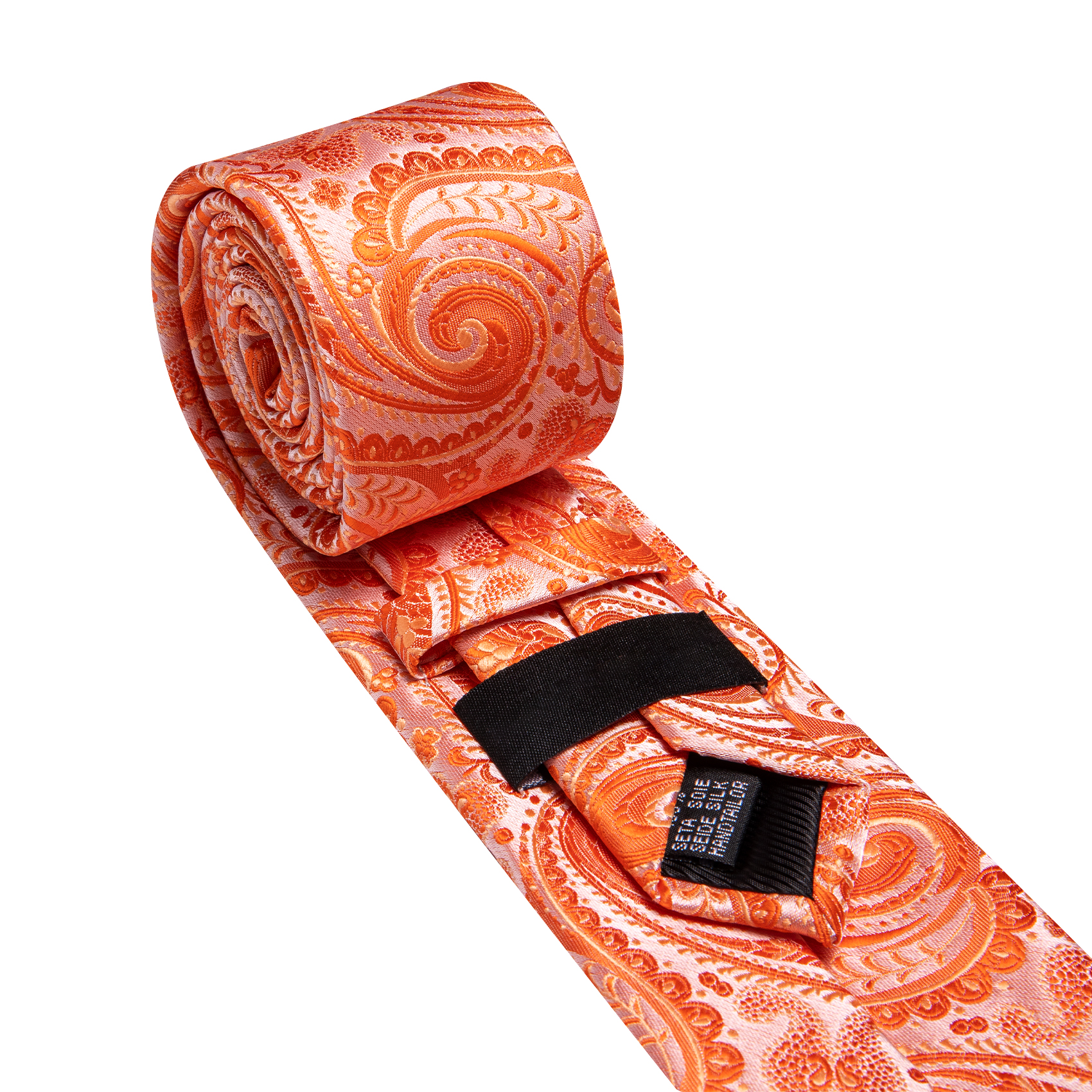 Jacquard Paisley Men Tie Hanke - Cufflinks Silver Set incelemesi ve fiyatı