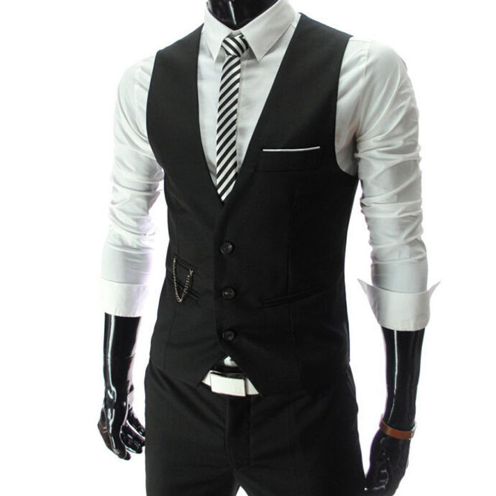 High Quality Dress Vests For M - Formal Vest Waistcoat incelemesi ve fiyatı