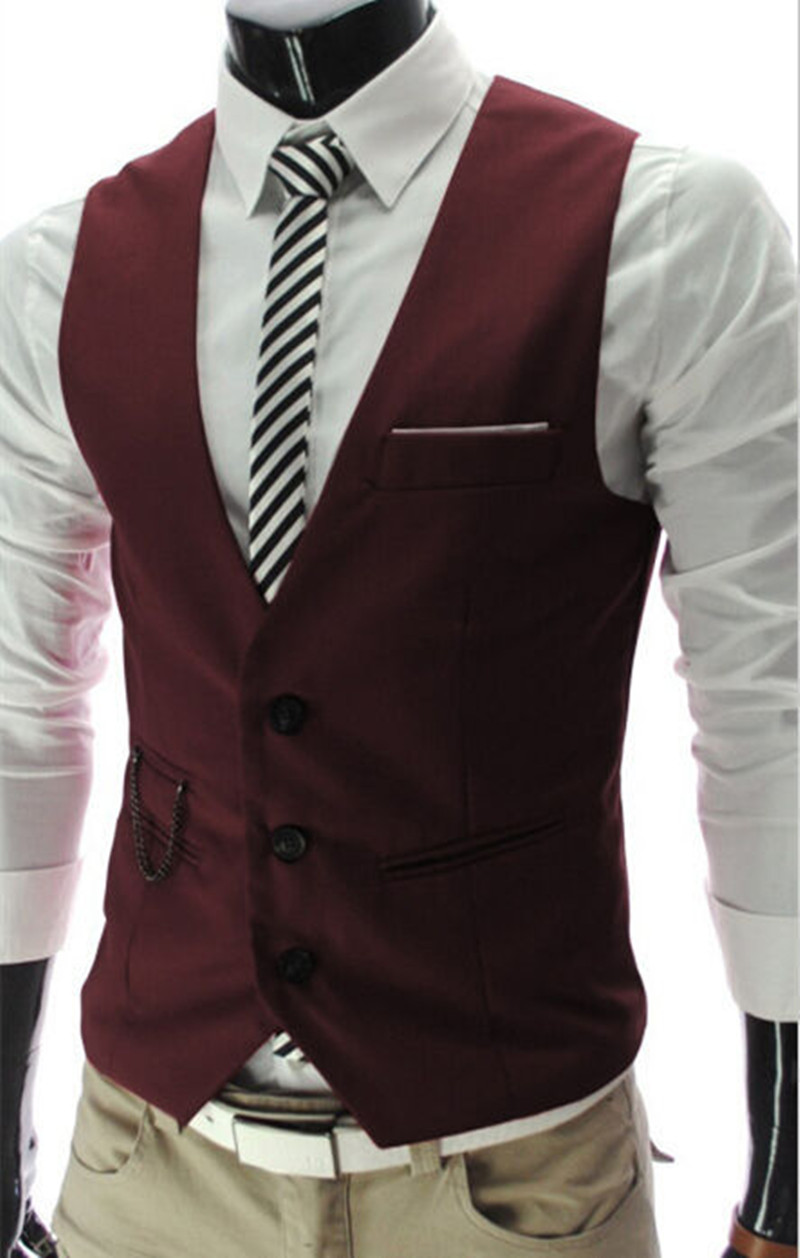 High Quality Dress Vests For M - Formal Vest Waistcoat incelemesi ve fiyatı