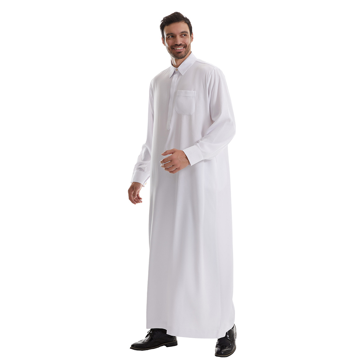 Men Jubba Thobe Mens Long Shir - Arabic Formal Wear Men incelemesi ve fiyatı