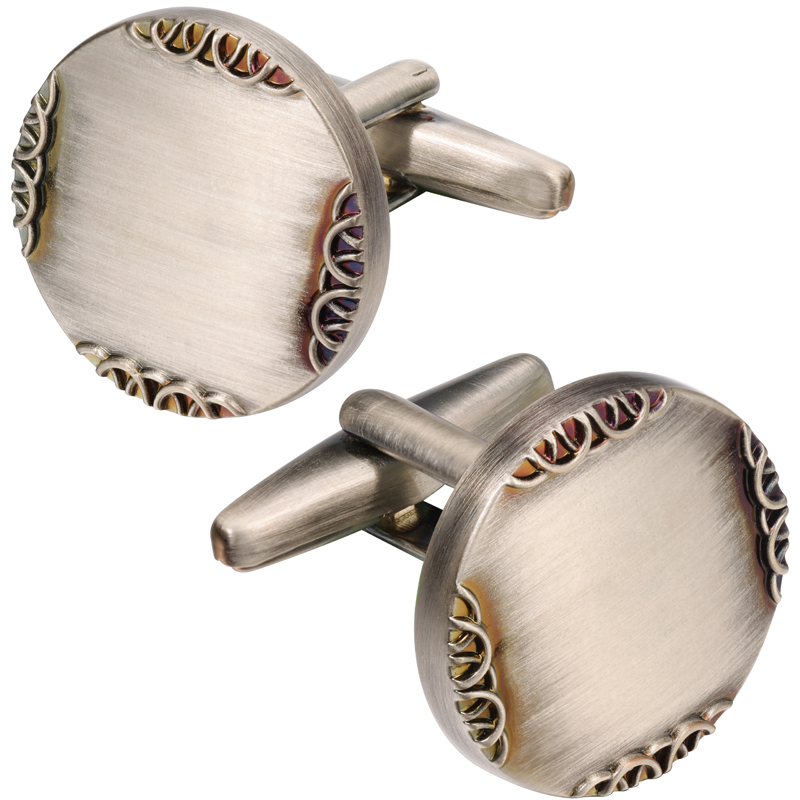 New Ancient Silver Color Cuffl - Cufflinks Silver Set incelemesi ve fiyatı