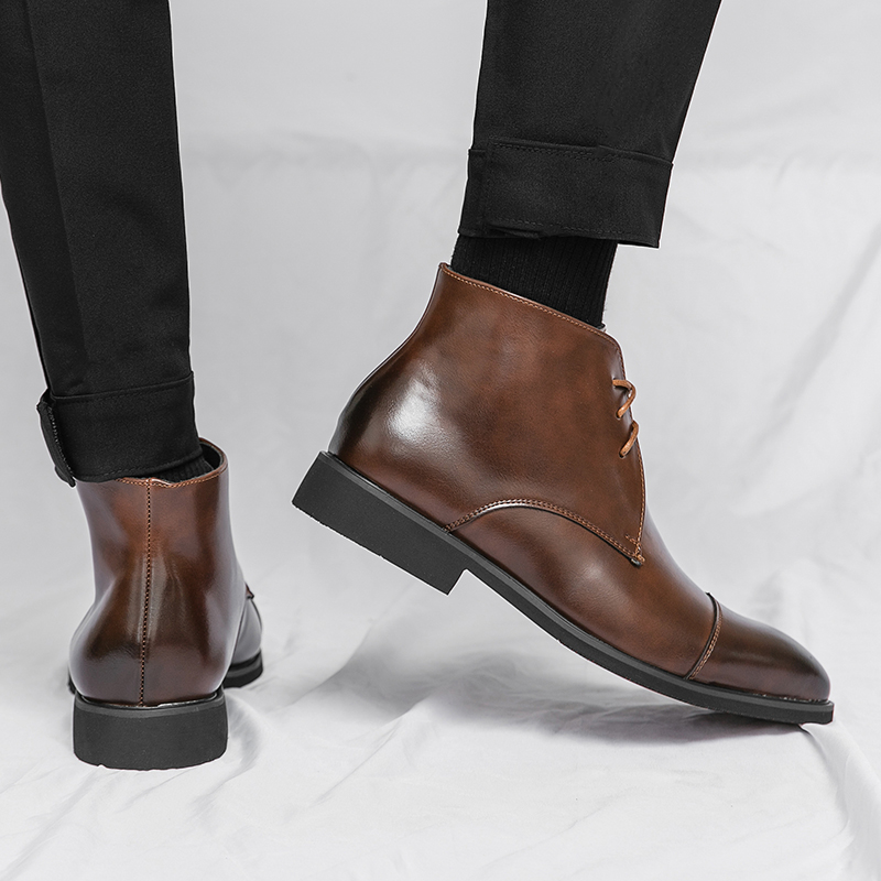English Style Men's Genuine Le - Men'S Formal Style incelemesi ve fiyatı