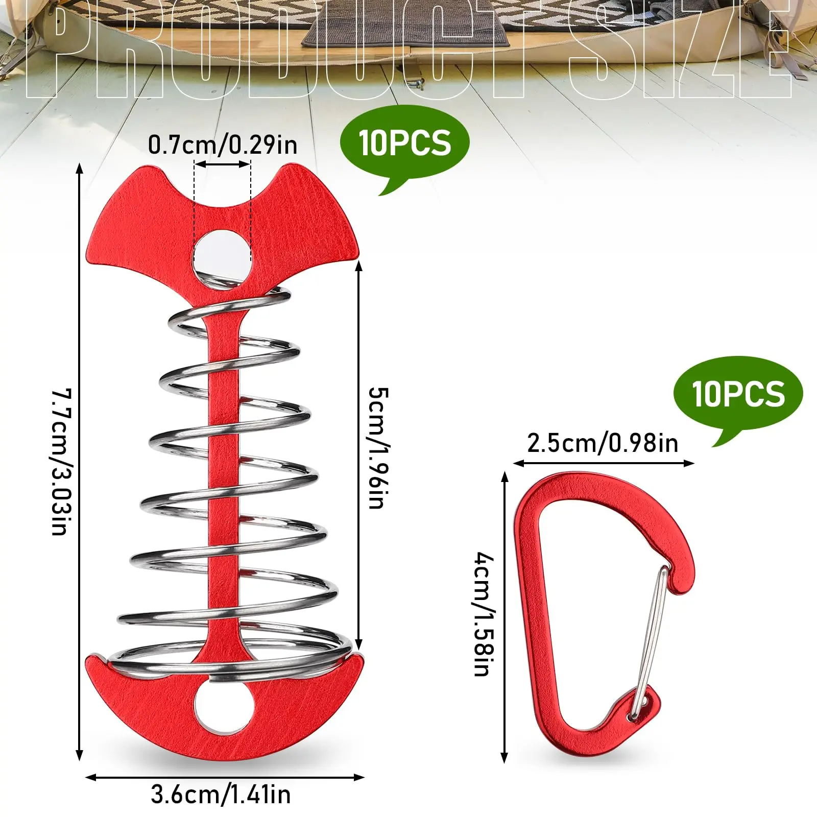 10pcs Deck Anchor Pegs Windpro - Windsor Knot Tie incelemesi ve fiyatı