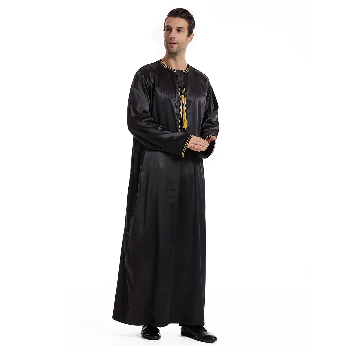 Eid Dress for Muslim Men Jubba - Arabic Formal Wear Men incelemesi ve fiyatı