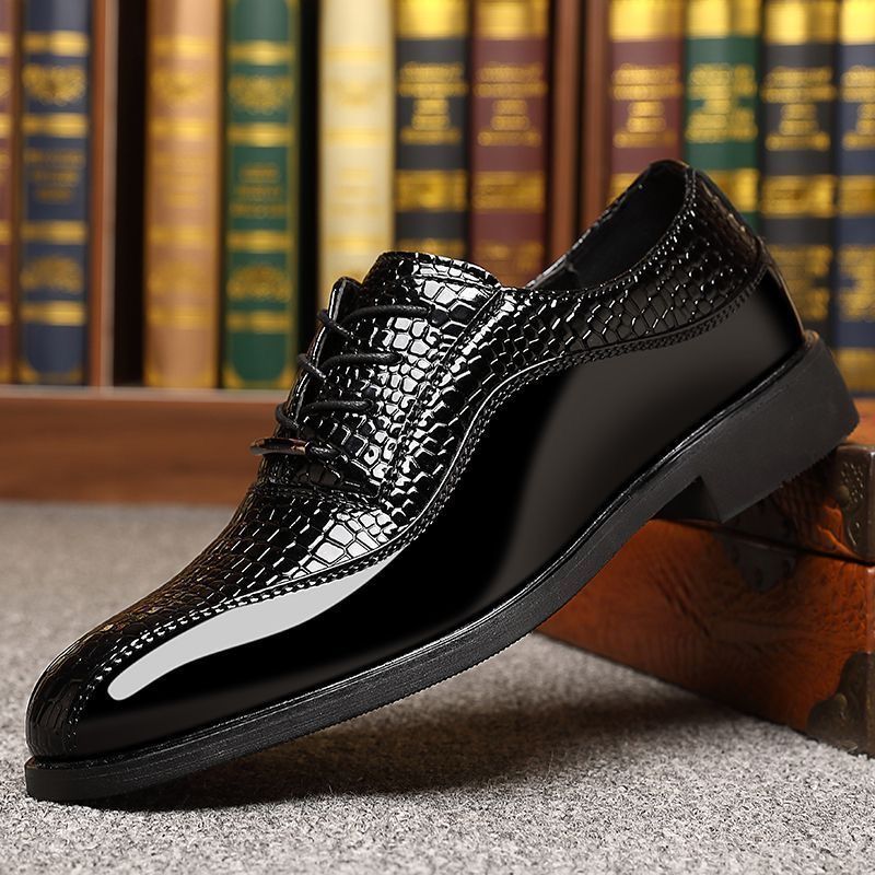 Men's Glossy Patent Leather Br - Men'S Formal Style incelemesi ve fiyatı