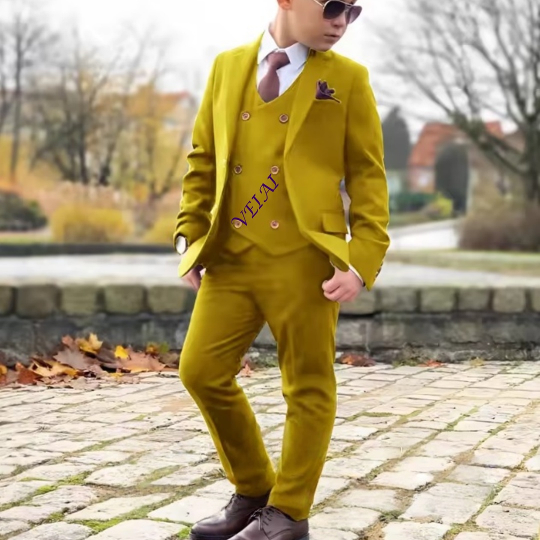 Boys Suit 3 Piece Set (Jacket  - Men'S Formal Style incelemesi ve fiyatı