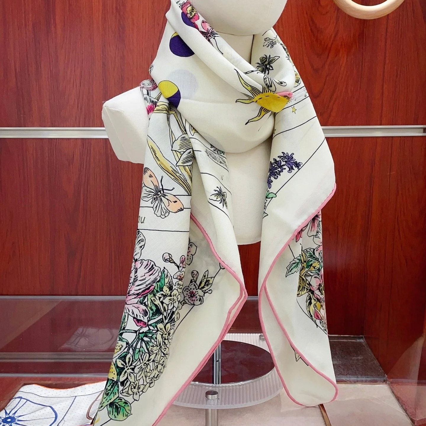 New Cashmere Square Scarf Doub - Windsor Knot Tie incelemesi ve fiyatı