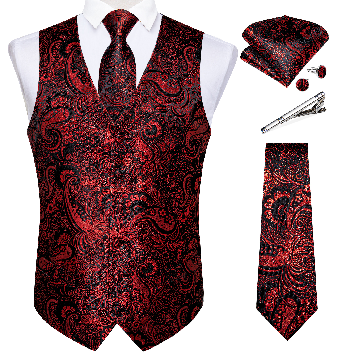 New Men's Vests Formal Dress S - Formal Vest Waistcoat incelemesi ve fiyatı