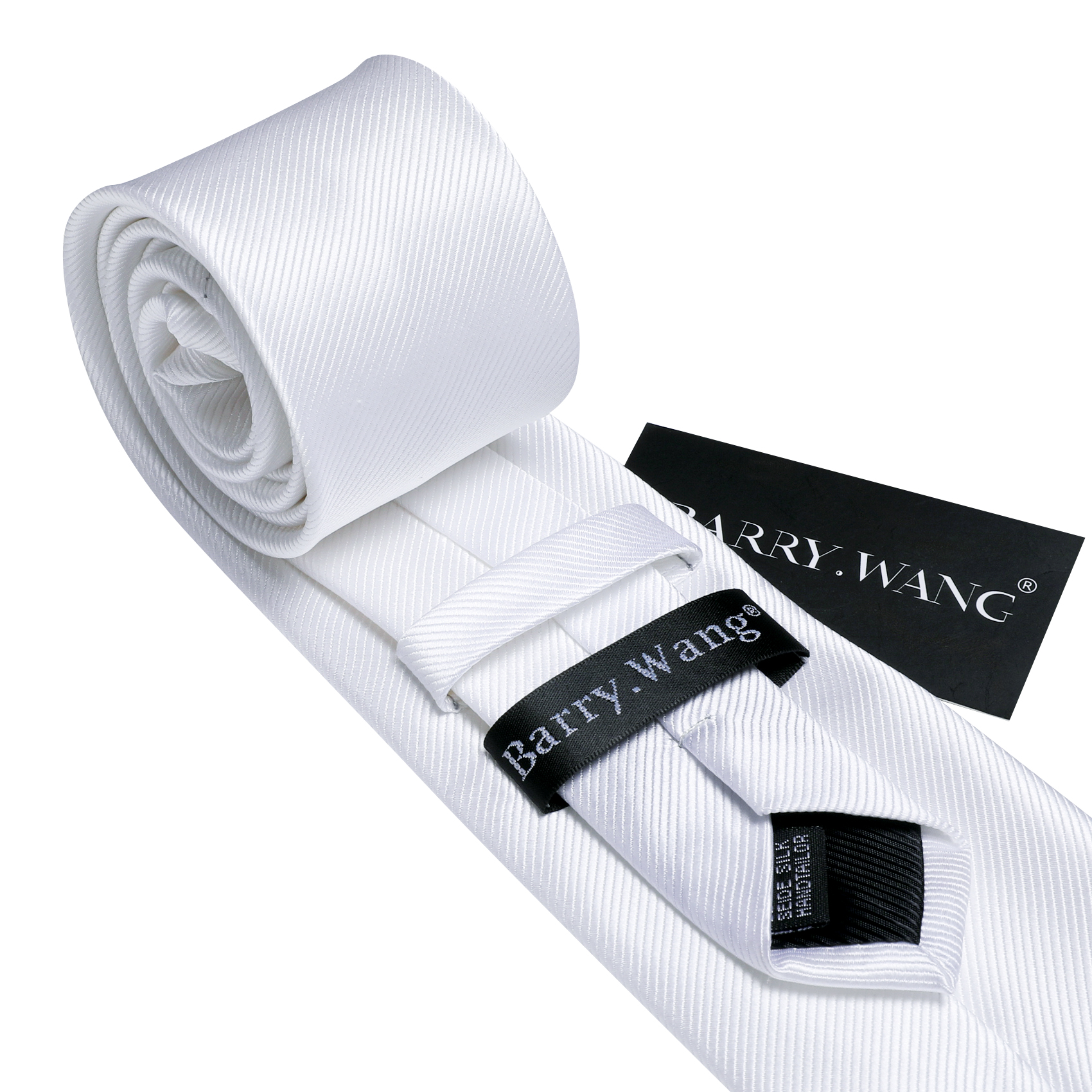 Silver White Men Tie Handkerch - Cufflinks Silver Set incelemesi ve fiyatı