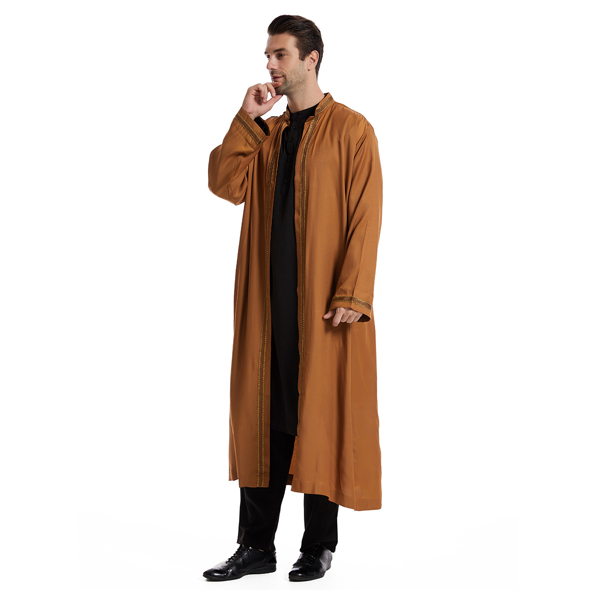 Thobe for Men Abaya Islamic Cl - Arabic Formal Wear Men incelemesi ve fiyatı