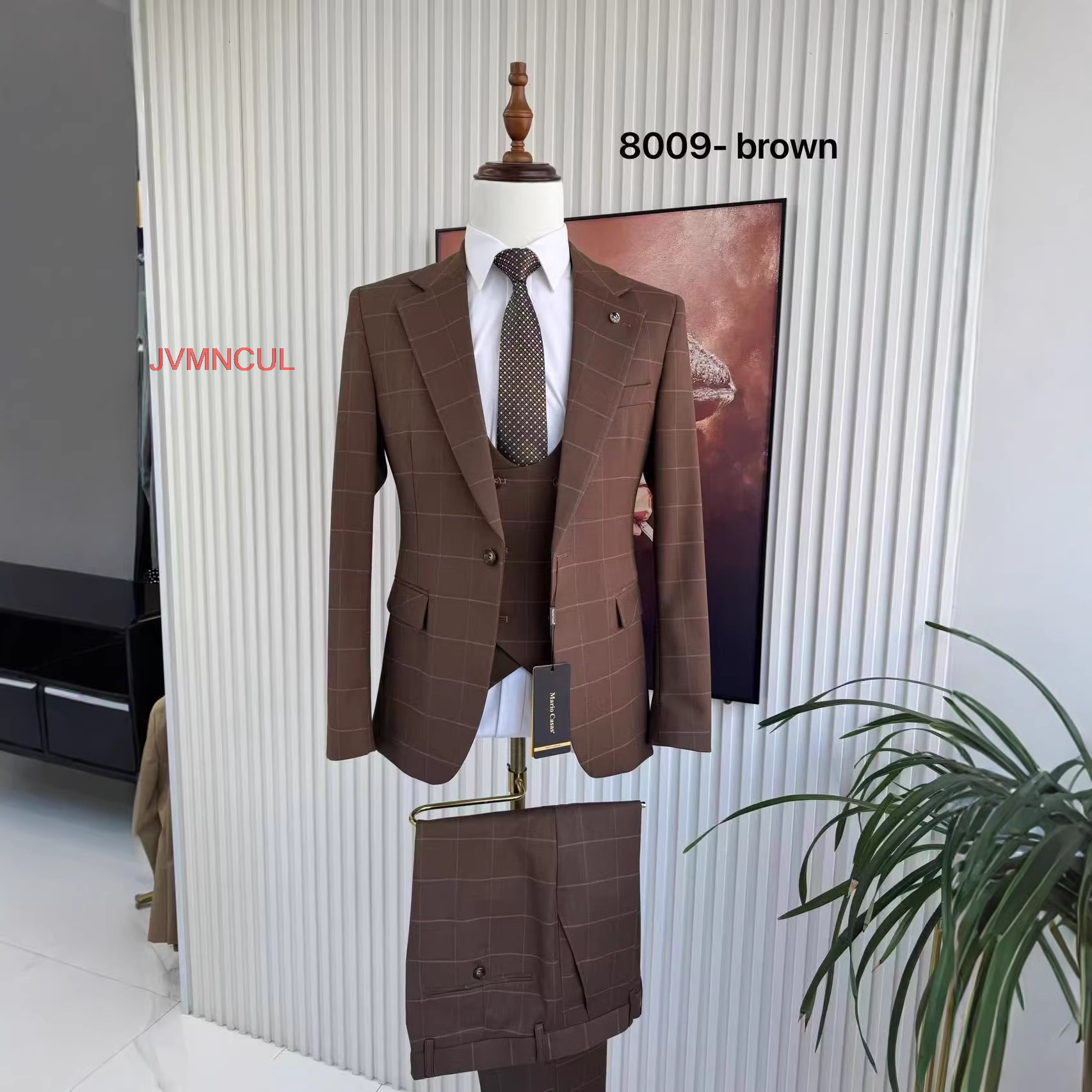2026 Fashion Men's Checkered 3 - Men'S Formal Wear For Reception incelemesi ve fiyatı