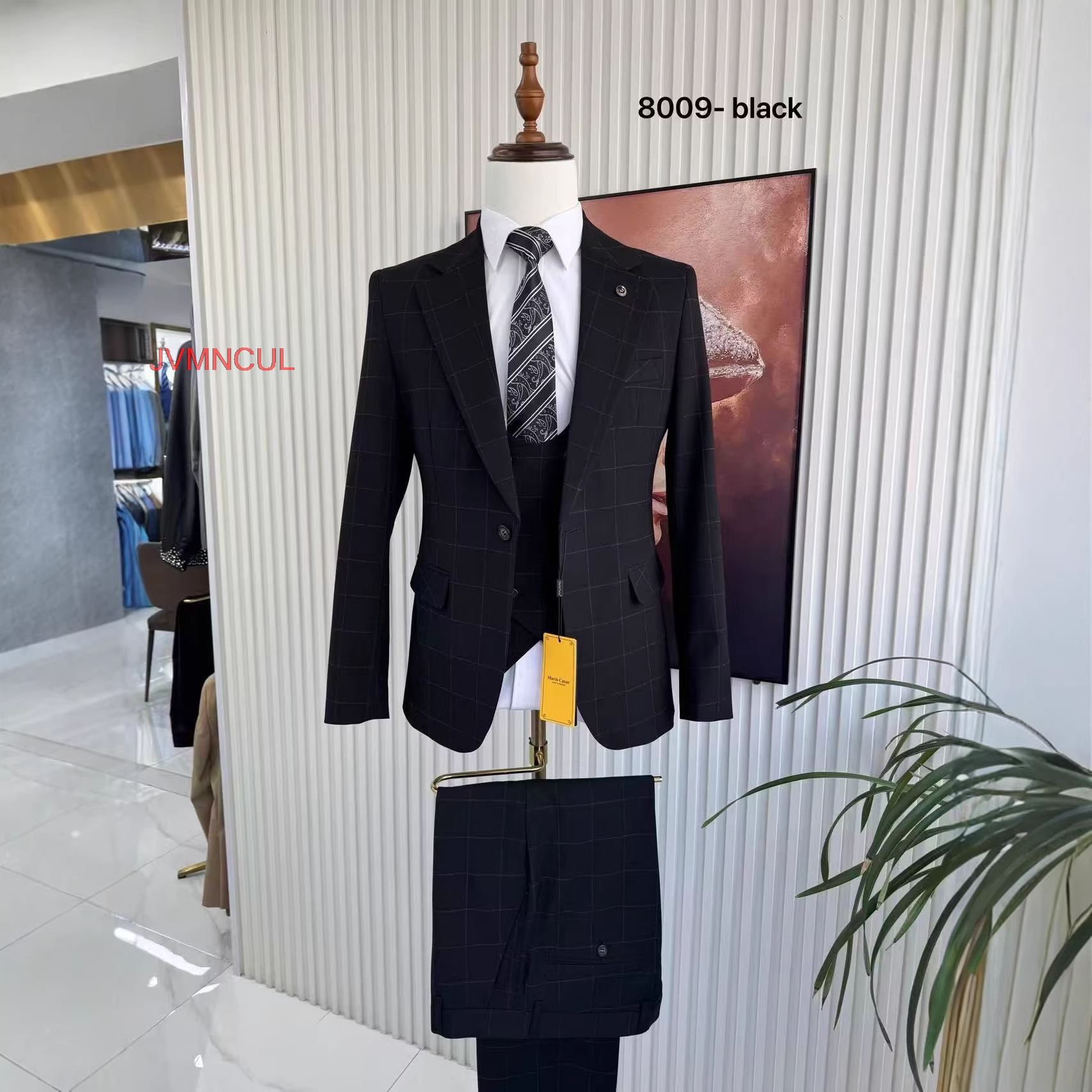 2026 Fashion Men's Checkered 3 - Men'S Formal Wear For Reception incelemesi ve fiyatı