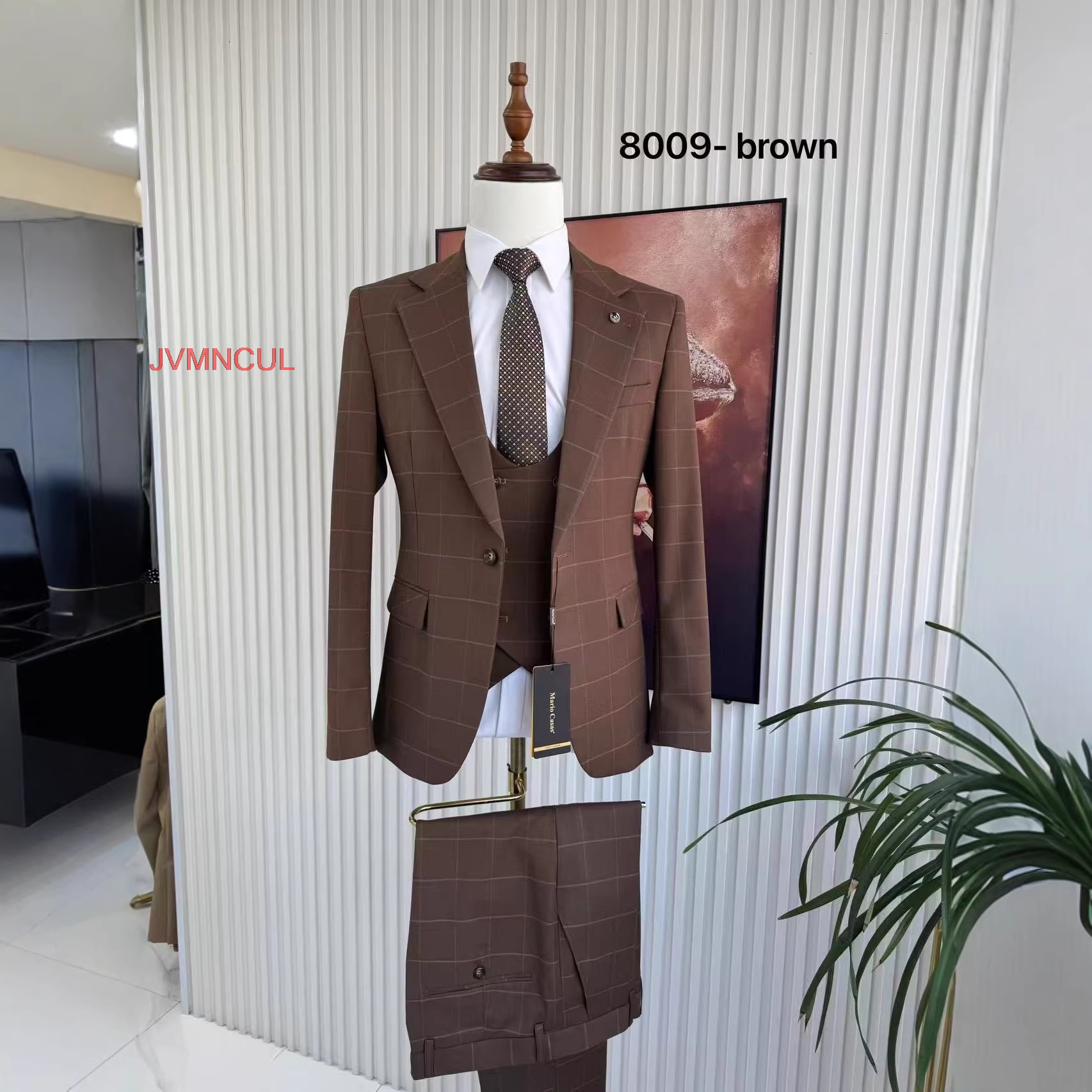 2026 Fashion Men's Checkered 3 - Men'S Formal Wear For Reception incelemesi ve fiyatı