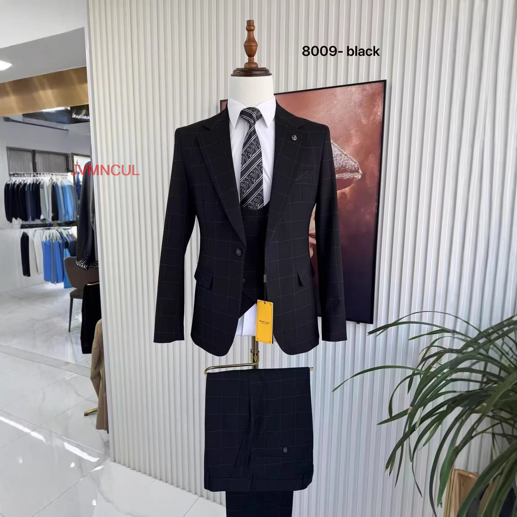2026 Fashion Men's Checkered 3 - Men'S Formal Wear For Reception incelemesi ve fiyatı