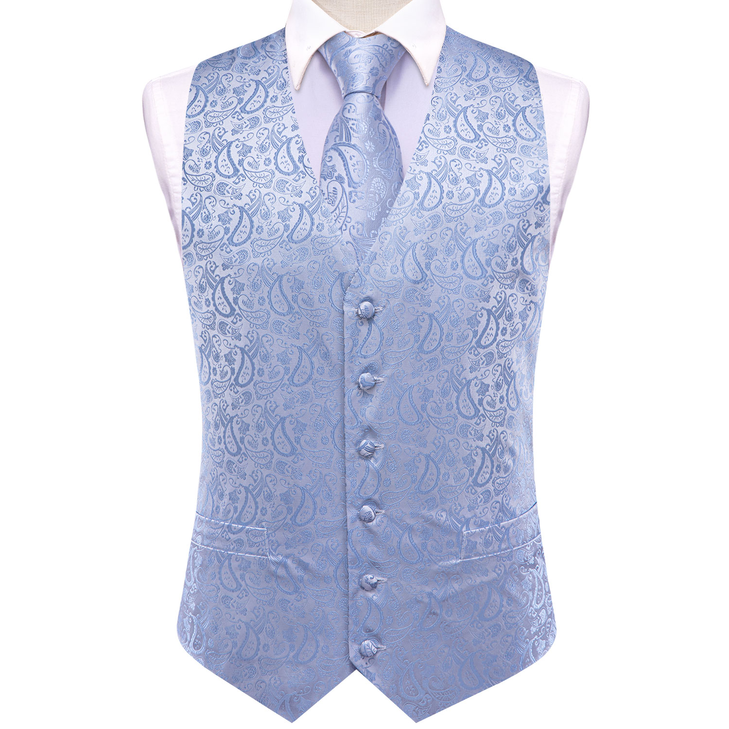 Men's Formal Tuxedo Vest - Pai - Formal Vest Waistcoat incelemesi ve fiyatı