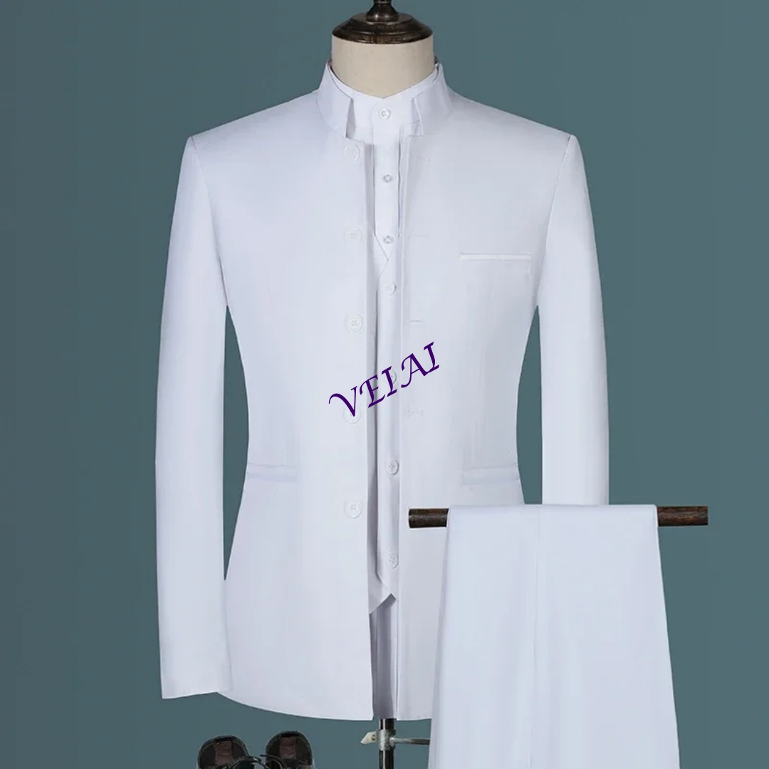 CustomizedStand Collar Men Bla - Formal Vest Waistcoat incelemesi ve fiyatı