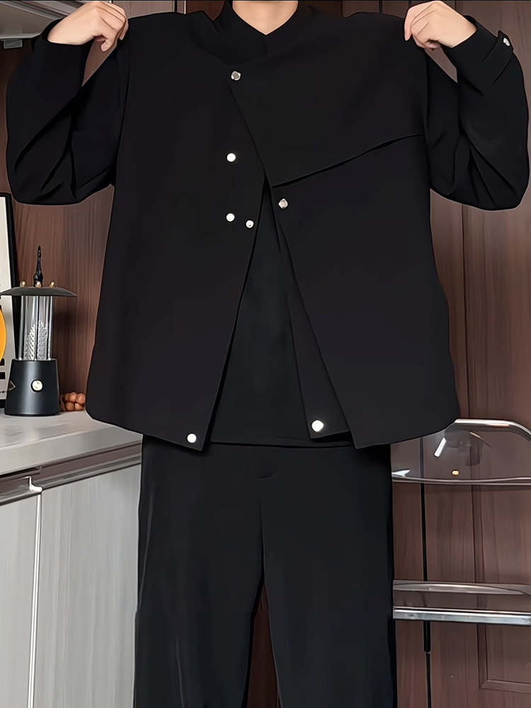 Black Short Suit Jacket for Me - Men Formal Wear All Black incelemesi ve fiyatı