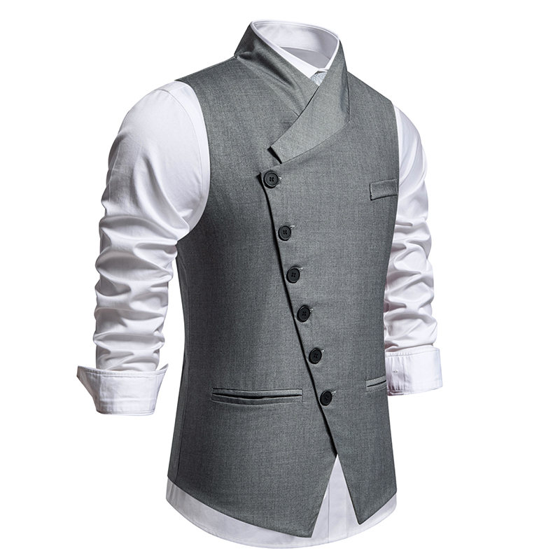 New Men's Suit Vests Fashion S - Formal Vest Waistcoat incelemesi ve fiyatı