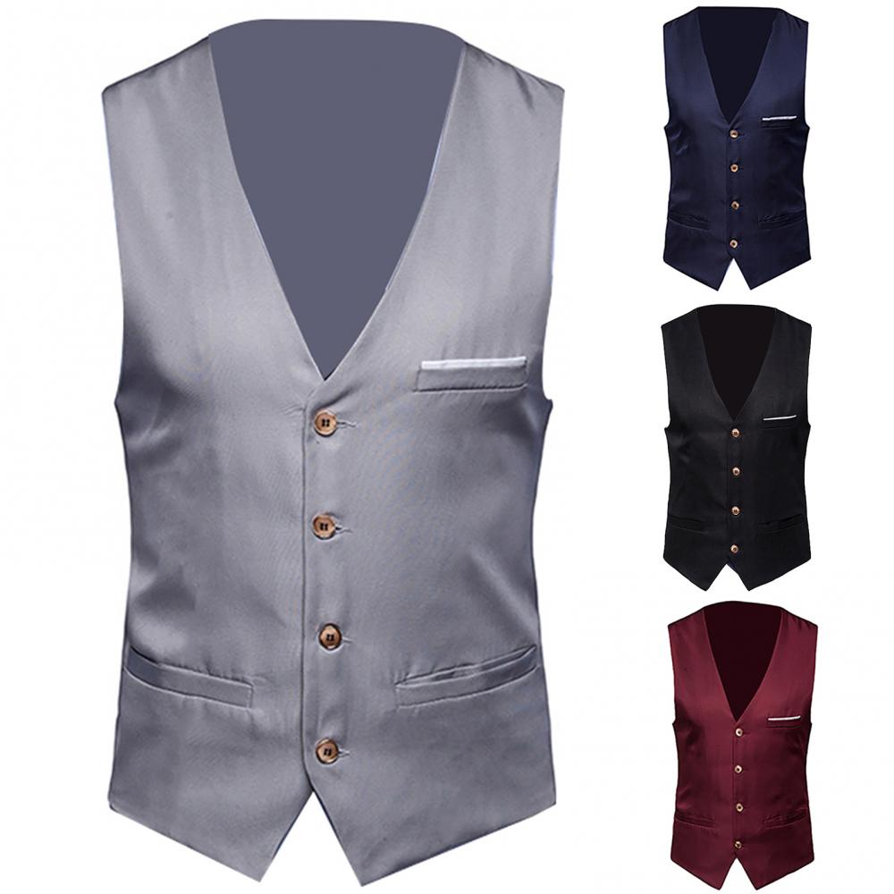 Dress Vests For Men Slim Fits  - Formal Vest Waistcoat incelemesi ve fiyatı