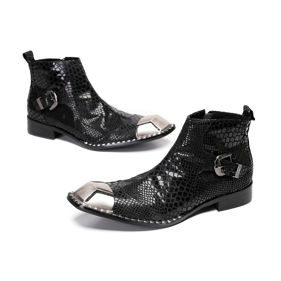 British Black Cow Leather Men  - Men'S Formal Style incelemesi ve fiyatı
