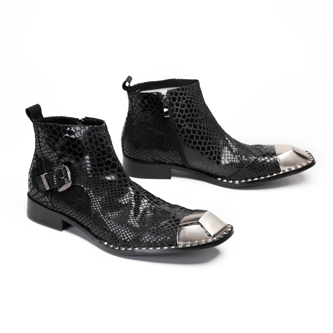 British Black Cow Leather Men  - Men'S Formal Style incelemesi ve fiyatı