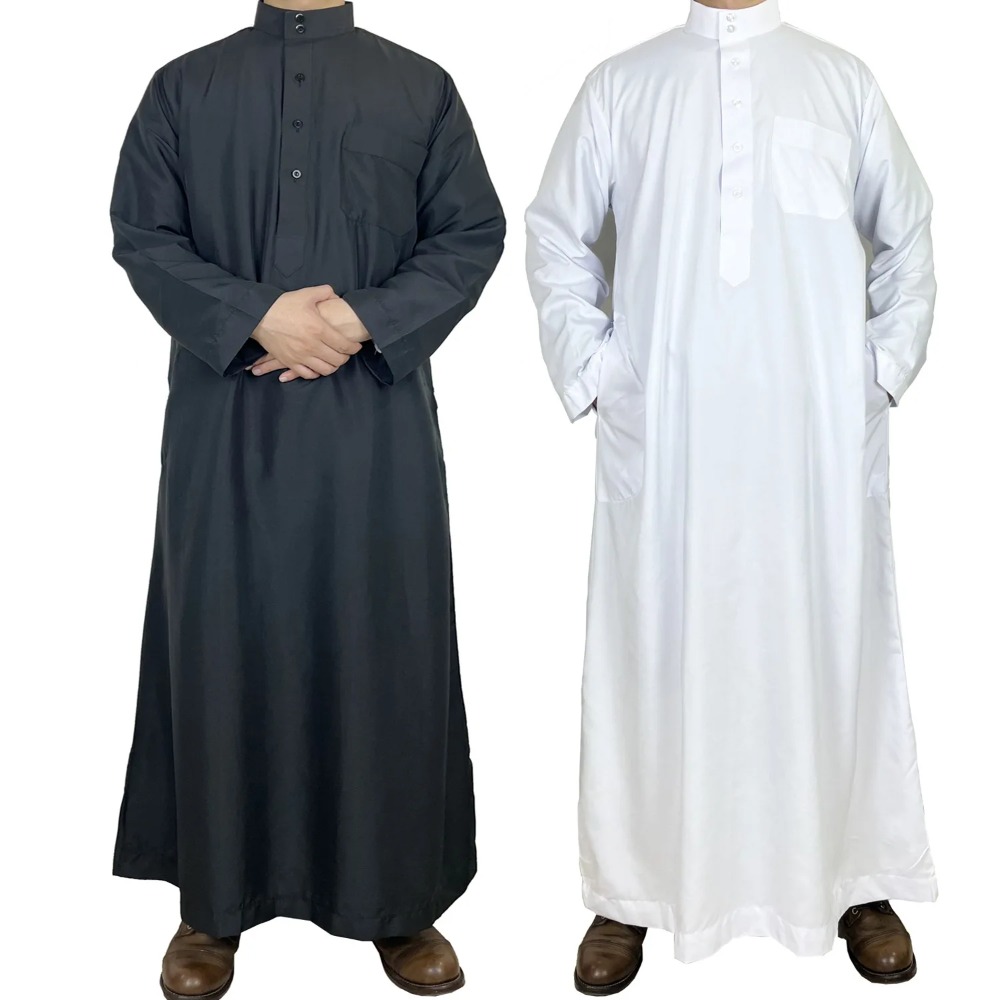Mens Polyester Qatari Thobe St - Arabic Formal Wear Men incelemesi ve fiyatı