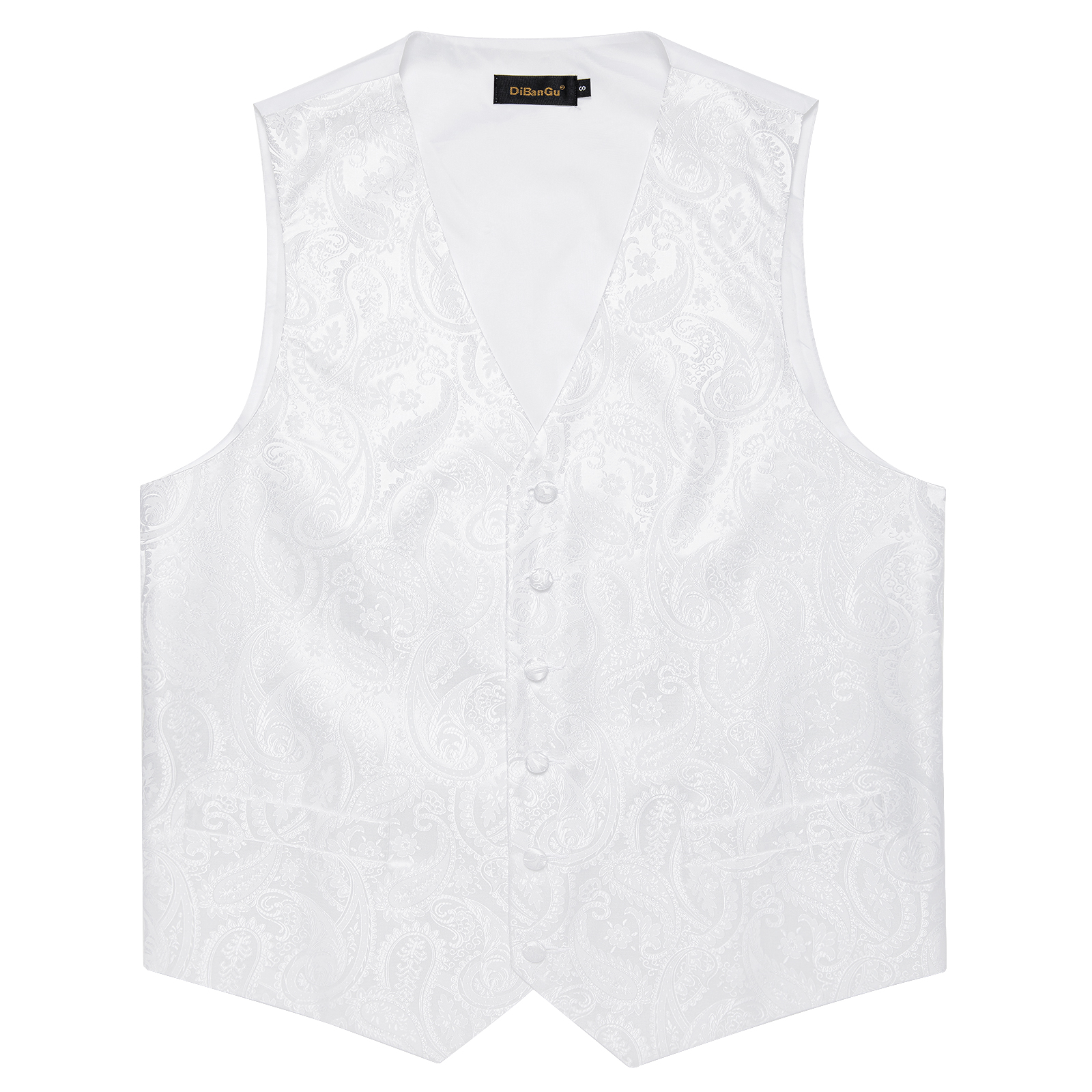 Pure White Wedding Vest for Ma - Formal Vest Waistcoat incelemesi ve fiyatı