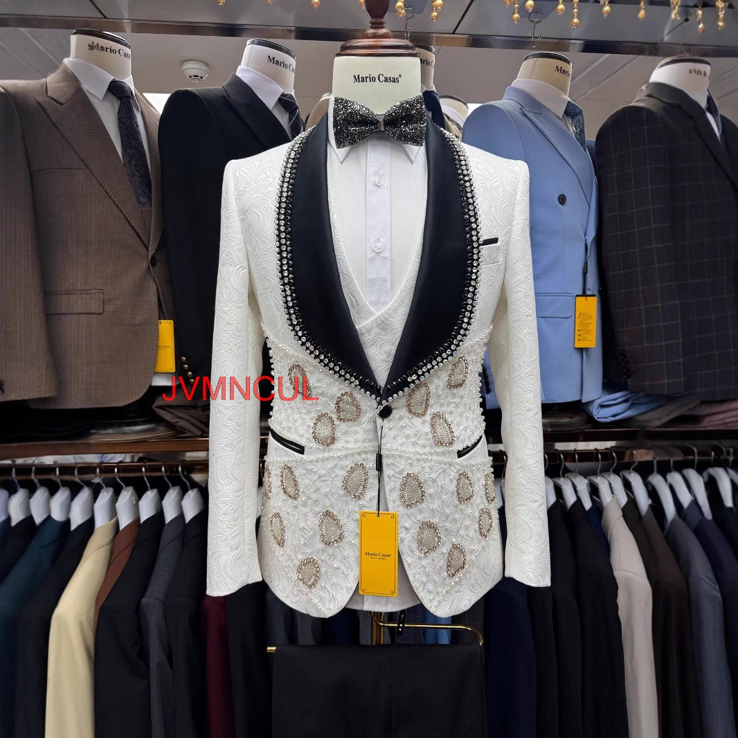 Men's Premium Embroidered Suit - Men'S Formal Wear For Reception incelemesi ve fiyatı