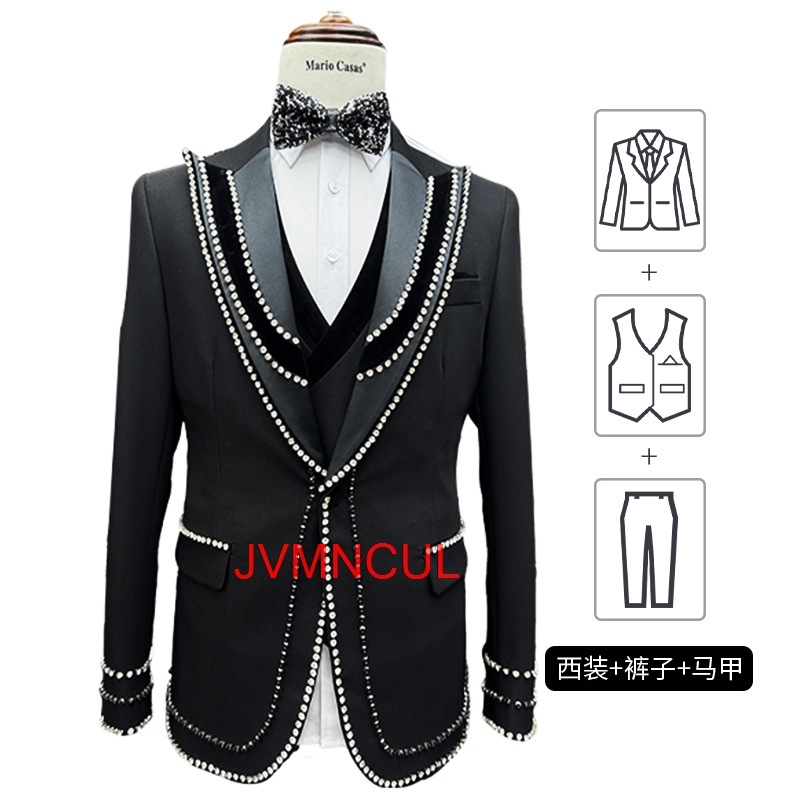 Men's Fashion 3 Piece Suit Sli - Men'S Formal Wear For Reception incelemesi ve fiyatı