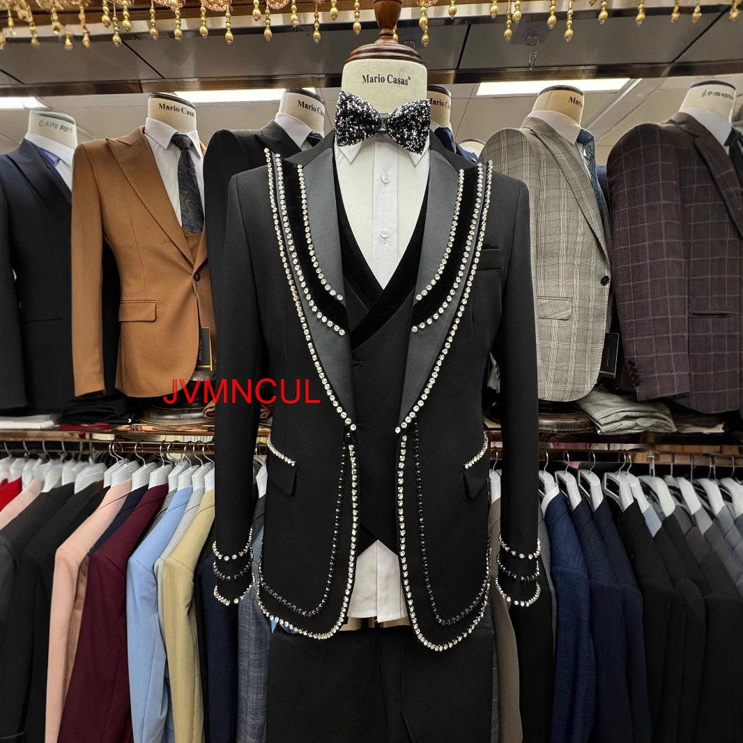 Men's Fashion 3 Piece Suit Sli - Men'S Formal Wear For Reception incelemesi ve fiyatı