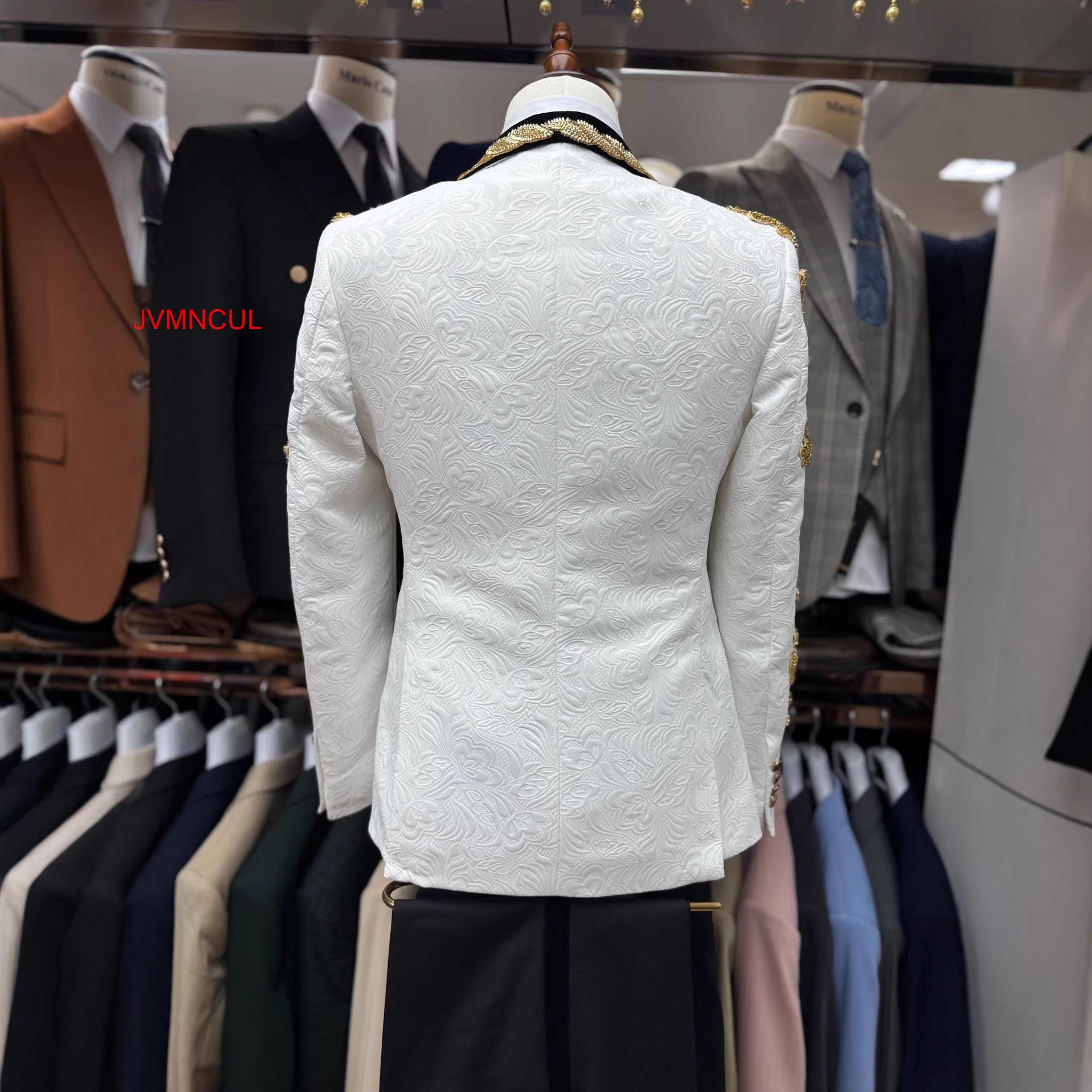 Men's Luxury Handmade 3 Piece  - Men'S Formal Wear For Reception incelemesi ve fiyatı