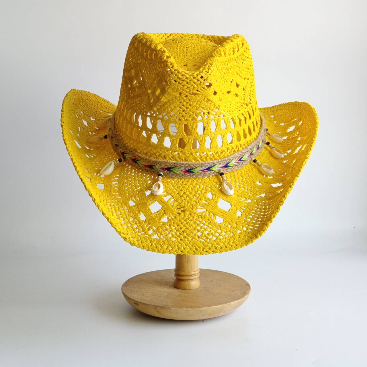 Cowboy straw hat hand-woven cr - Windsor Knot Tie incelemesi ve fiyatı